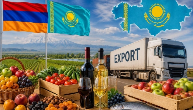 Ղազախստանը՝ հայկական գյուղմթերքի նոր շուկա