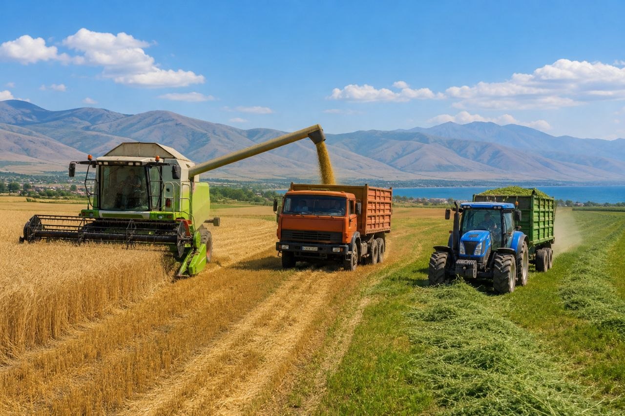 Գեղարքունիքում եռում է բերքահավաքը  