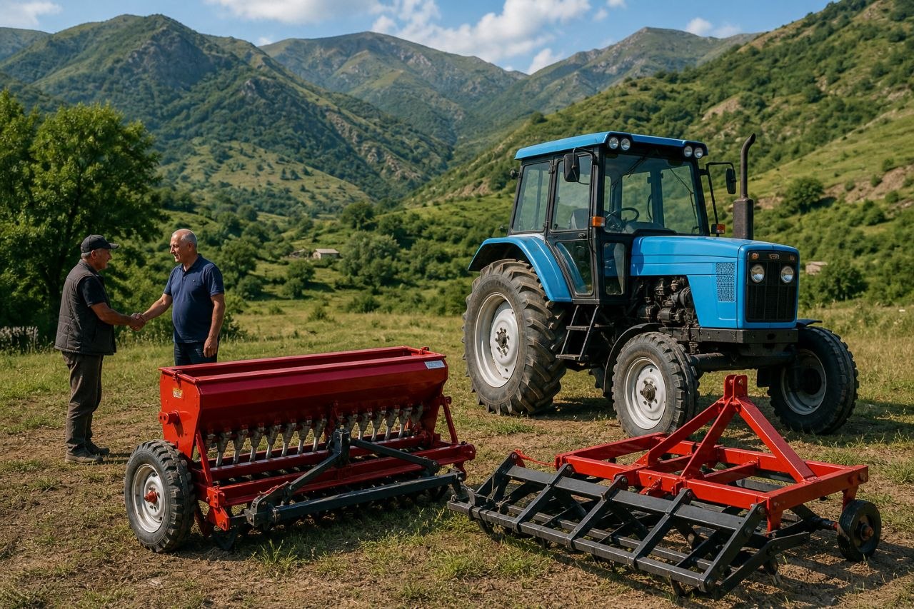 Գորայքում գյուղատնտեսական տեխնիկա են տրամադրել