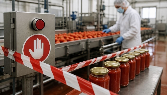 Վանաձորում կասեցվել է տոմատի մածուկի արտադրամասի գործունեությունը