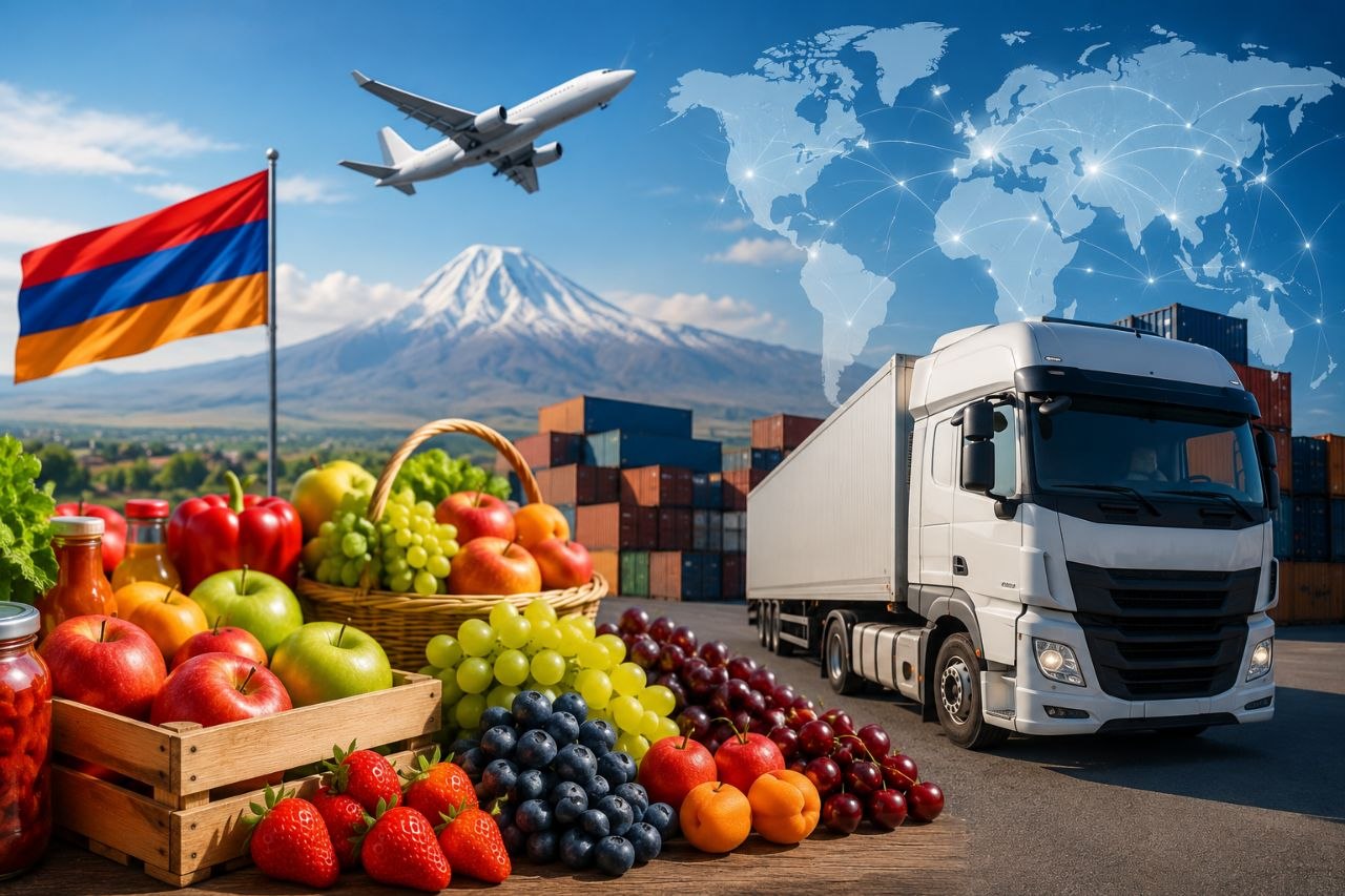 Հայաստանի ագրոպարենային արտահանումը նվազել է ընդամենը 1.9 տոկոսով