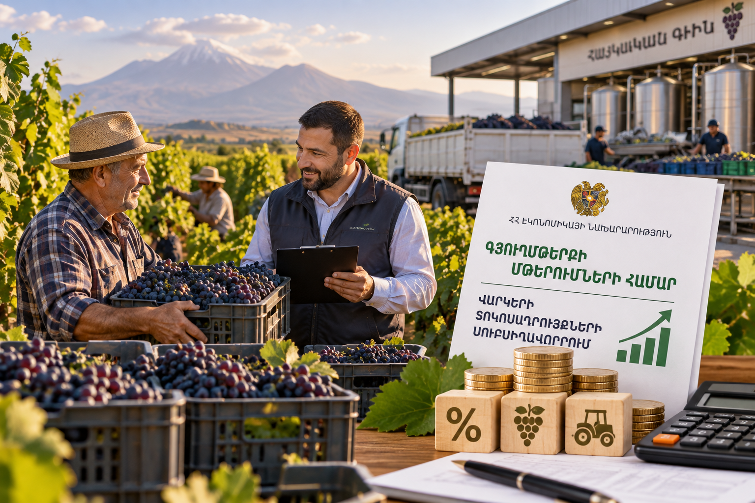 Գյուղմթերք մթերող ընկերությունների վարկավորման ծրագիրը փոխվել է