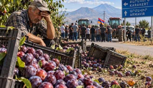 Ավելի քան 1000 տոննա սալոր կարող է մնալ դաշտերում