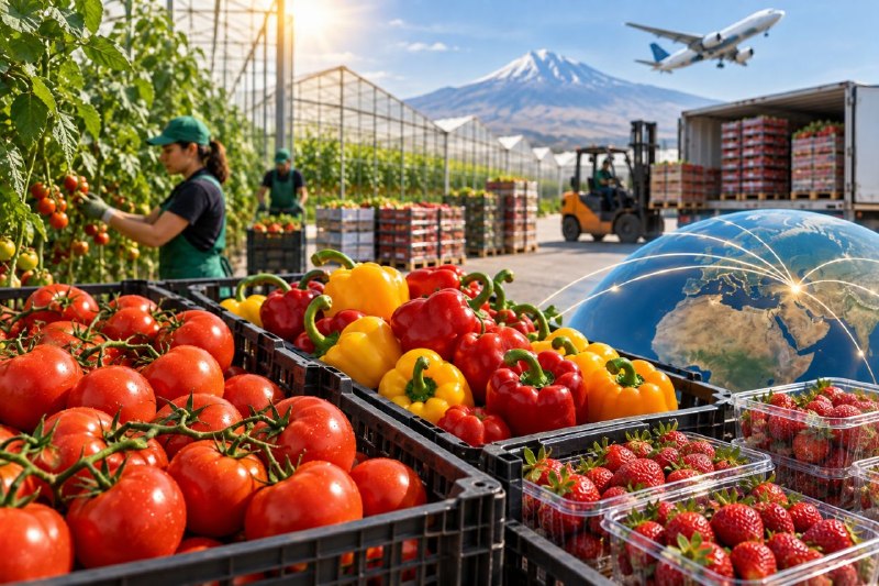 Հայաստանի ջերմոցային արտադրությունը դուրս է գալիս արտաքին շուկաներ