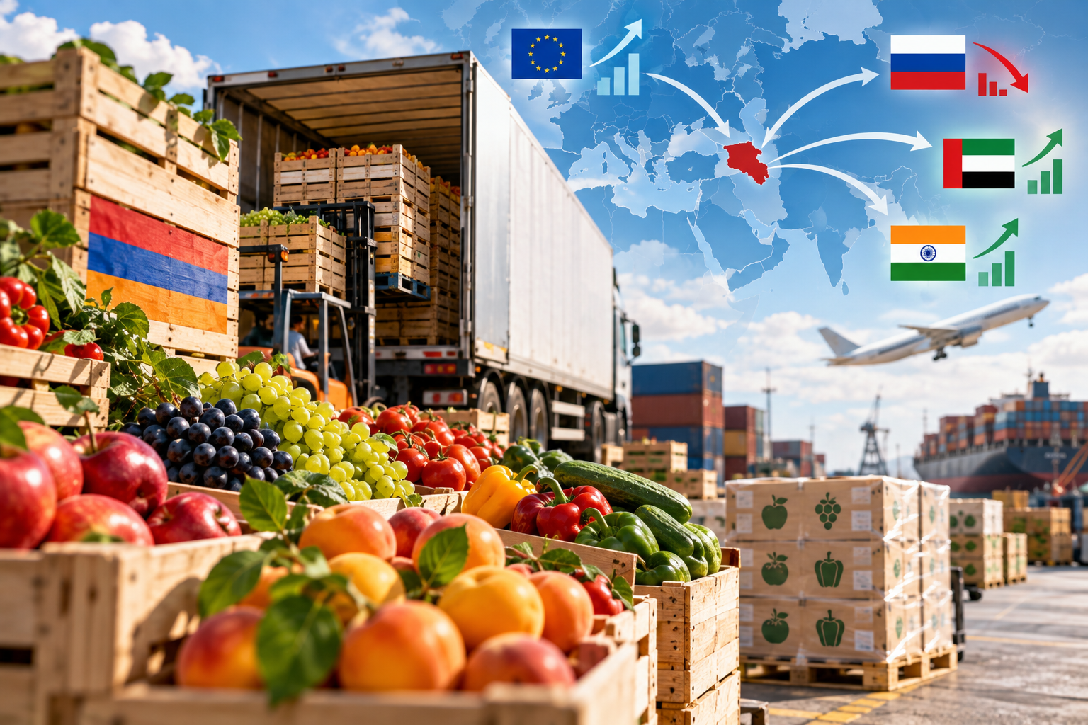 Հայաստանի միրգ-բանջարեղենի արտահանումը նվազել է 5%-ով