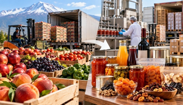Գյուղմթերքը որքանո՞վ ենք արտահանում հումքով, իսկ որքանով՝ վերամշակված