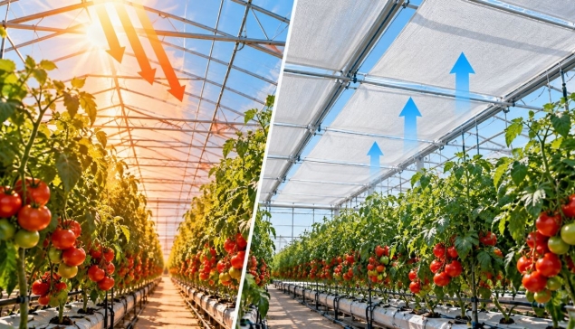 Ջերմոցի վարագույրը կարող է բարձրացնել բերքի ներուժը մինչև 25%
