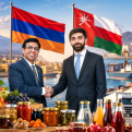 Հայկական հանքային ջրերն ու պահածոները՝ Օմանի շուկայում