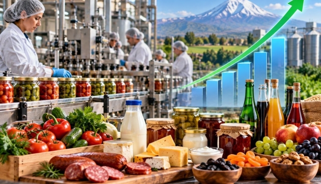Սննդի արտադրությունն աճել է 5.1%-ով