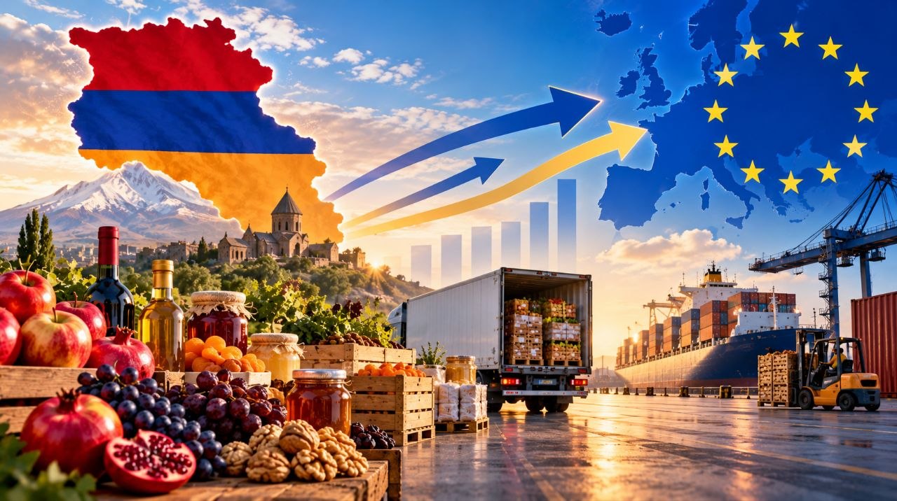 Հայաստանի արտահանումը ԵՄ երկրներ աճել է 51%-ով